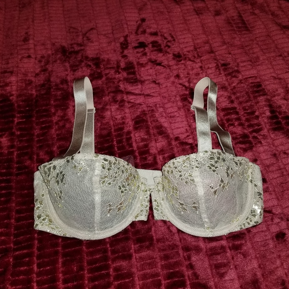 NEW Very Sexy Unlined Balconet with Foil